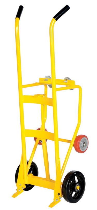 Vestil Multi-Purpose Drum Truck Cradle w/ Mold-on Rubber Wheels